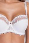 BH AVA Semi Soft Weiß – halbversteift, mit Spitze AV 1030