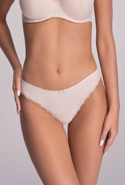 AVA-Slip, beige – klassisch, Mikrofaser AV 1263