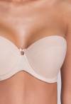 AV 1787 Beige Strapless Bra