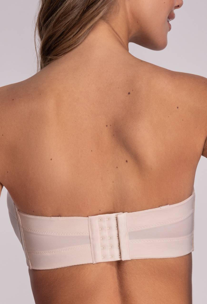 Podprsenka AVA bez ramínek, béžová – AV 1787 Strapless Beige