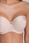 Biustonosz AVA bardotka beżowy - AV 1787 Strapless Beige