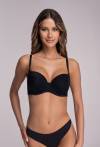 BH AVA Full Cup Schwarz – glatt, hoher Steg AV 1263