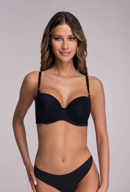 AV 1263 full cup bra, black