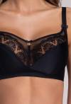 BH AVA schwarz, ohne Bügel – AV 1691/1 Soft Black (non wired)