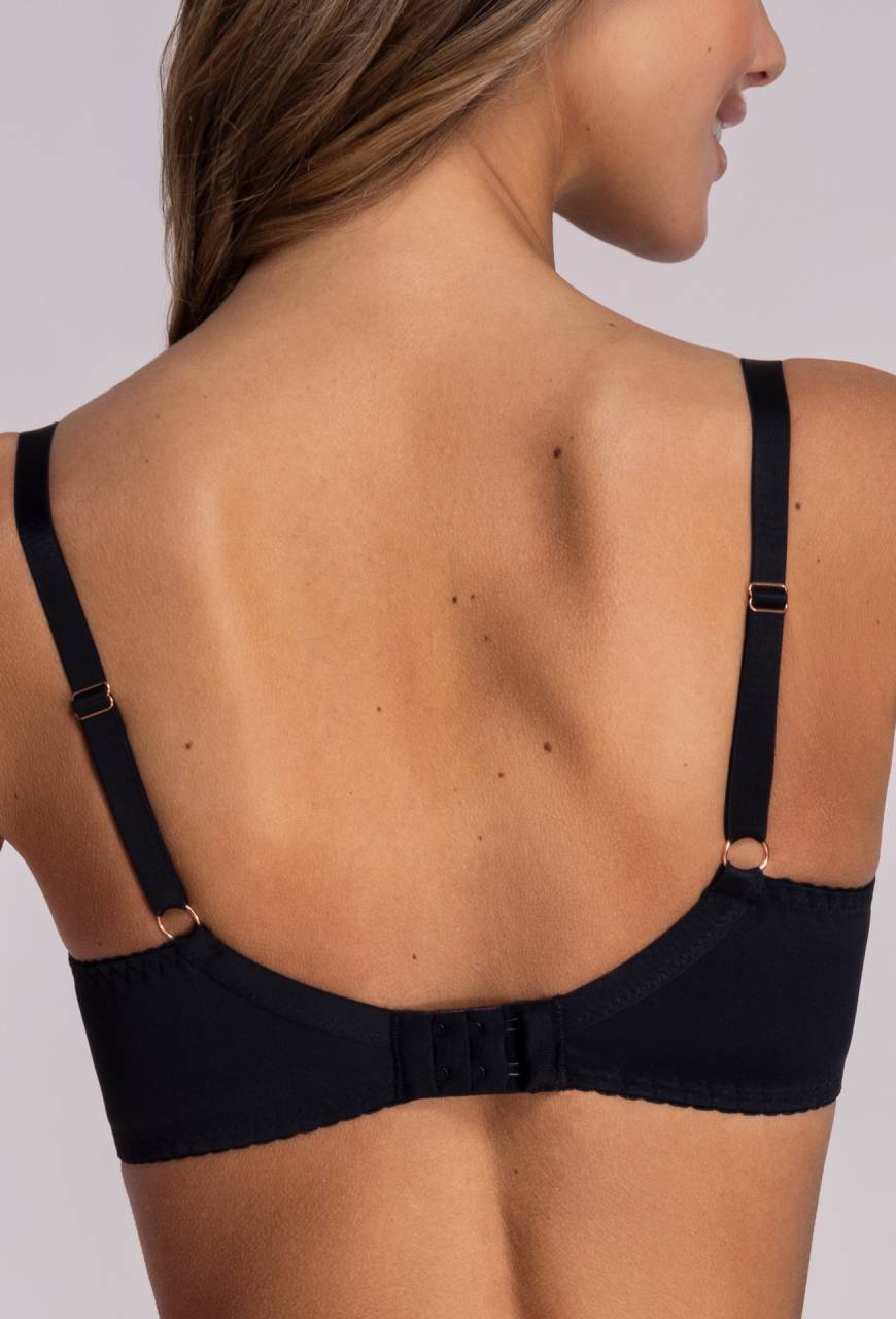 BH AVA schwarz, ohne Bügel – AV 1691/1 Soft Black (non wired)