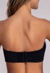 BH AVA, Bardot-Modell, schwarz – AV 1787 STRAPLESS BLACK