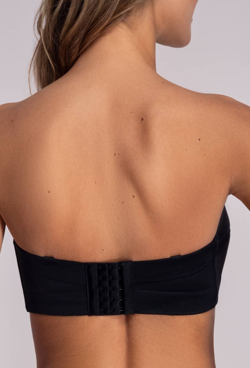 BH AVA, Bardot-Modell, schwarz – AV 1787 STRAPLESS BLACK