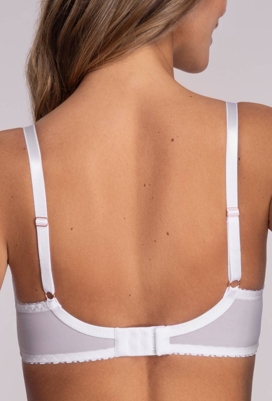 BH AVA Soft Weiß – aus Spitze, atmungsaktiv AV 1396