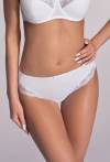 AVA-Slip, weiß, klassisch, mit Spitze – AV 2110 White