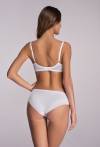 AVA-Slip, weiß, klassisch, mit Spitze – AV 2111 White
