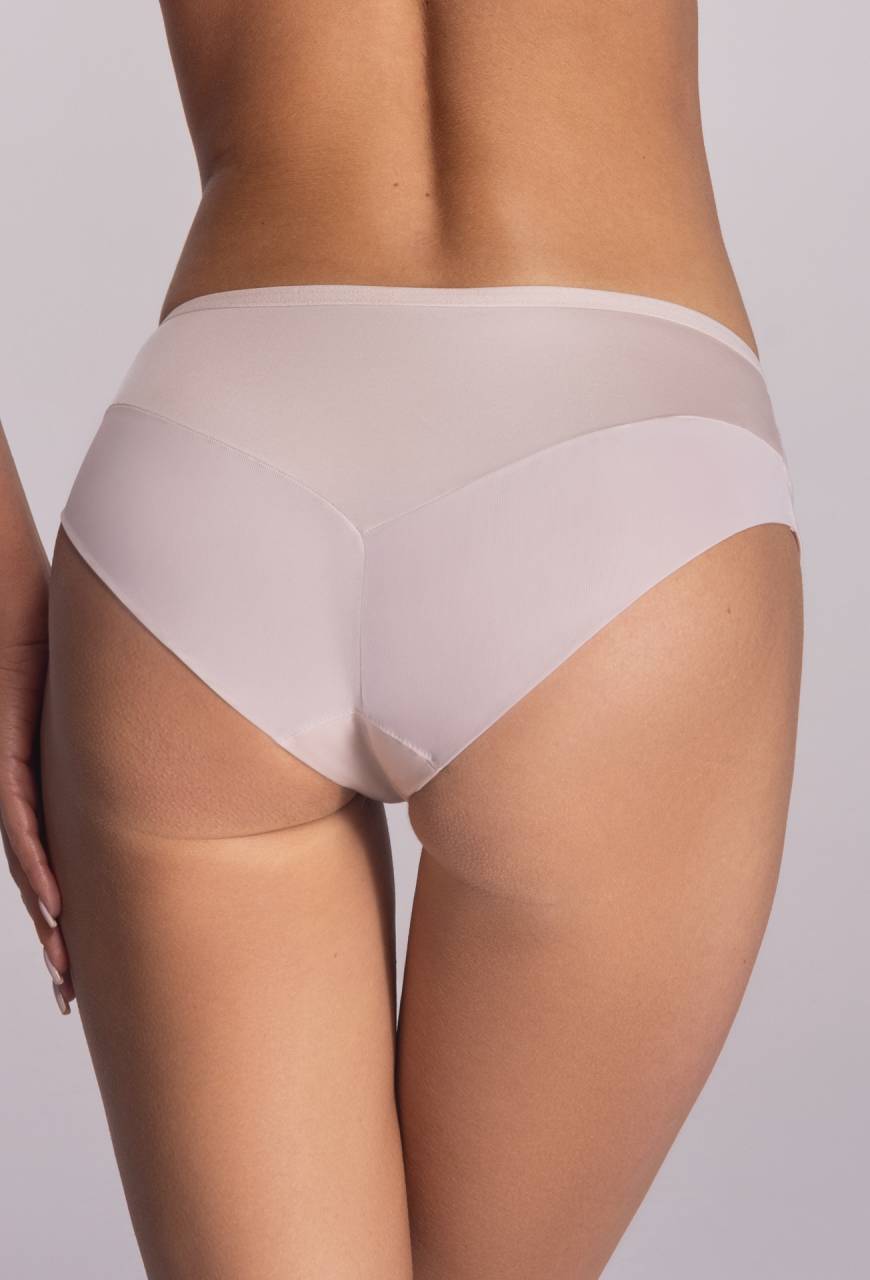 Bežové kalhotky AVA, klasická elegance – AV 2102 Beige