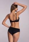 Biustonosz AVA czarny, półusztywniany – AV 2102 Semi Soft Black