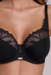 BH AVA schwarz, Vollschalen-BH – AV 2107 Full Cup Black