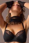 BH AVA, schwarz, halbversteift – AV 2110 Semi Soft Black