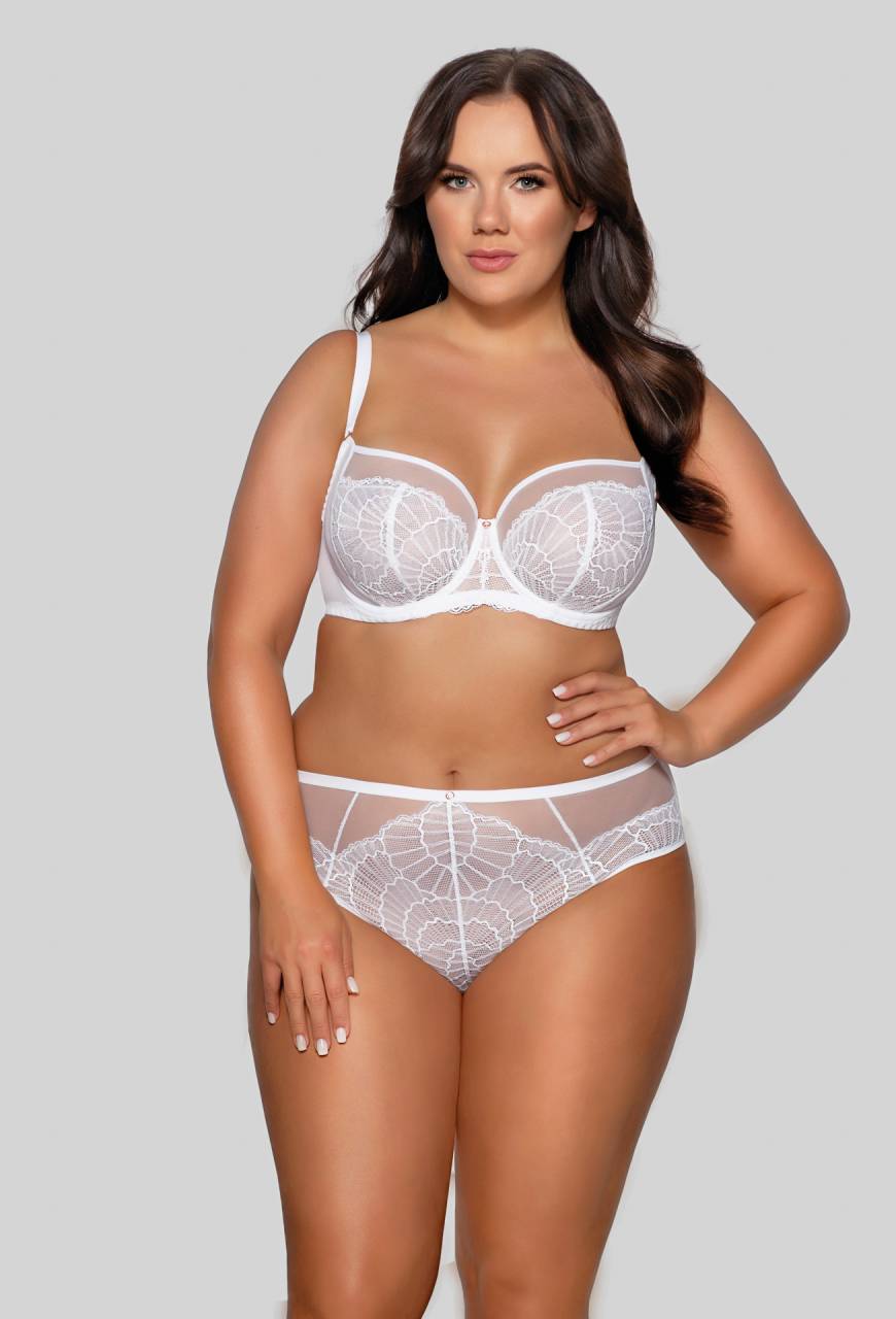 Krajkový měkký podprsenka AVA – AV 2109 Soft White