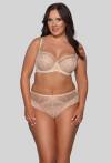 Biustonosz AVA beżowy, miękki, koronkowy – AV 2109 Soft Beige