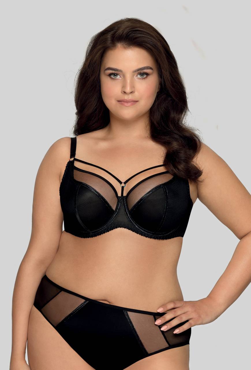 BH AVA Soft Schwarz – elegant, aus Tüll AV 1923