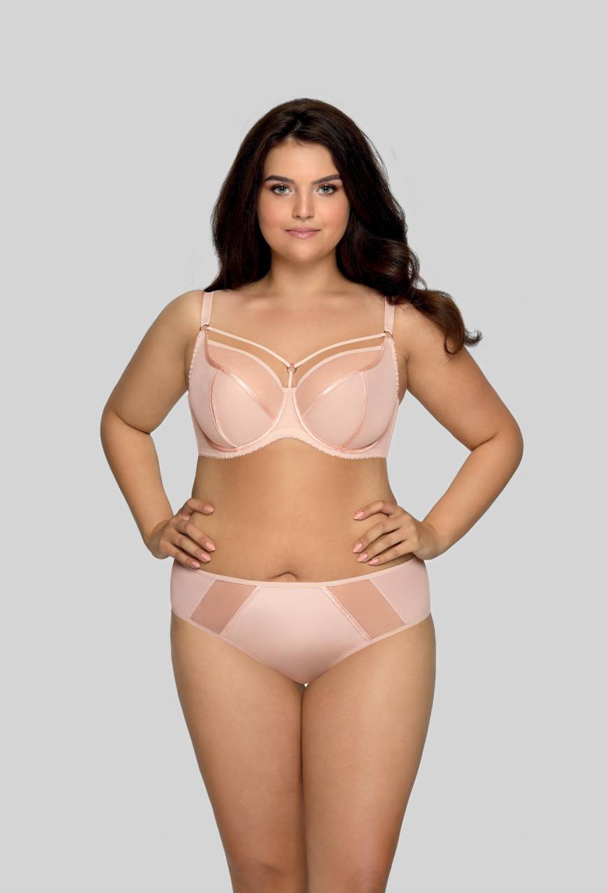 Podprsenka AVA Soft Beige – měkká béžová podprsenka AV 1923