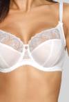 Podprsenka NOVIKA Soft bílá – klasika a elegance AV 1922 Soft White