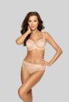 Podprsenka AVA Soft v béžové barvě – elegantní s výšivkou AV 1922 Soft Beige