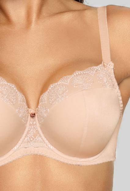 AV 1924 full cup bra, beige