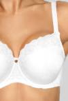 Biustonosz biały AVA Full Cup White – elegancja i komfort AV 1924