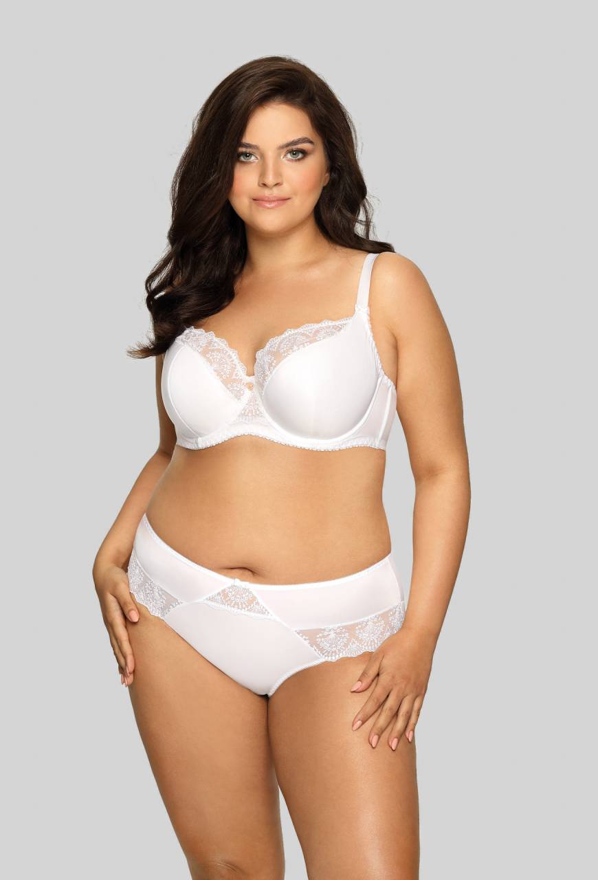 AV 1921 semi soft bra, white