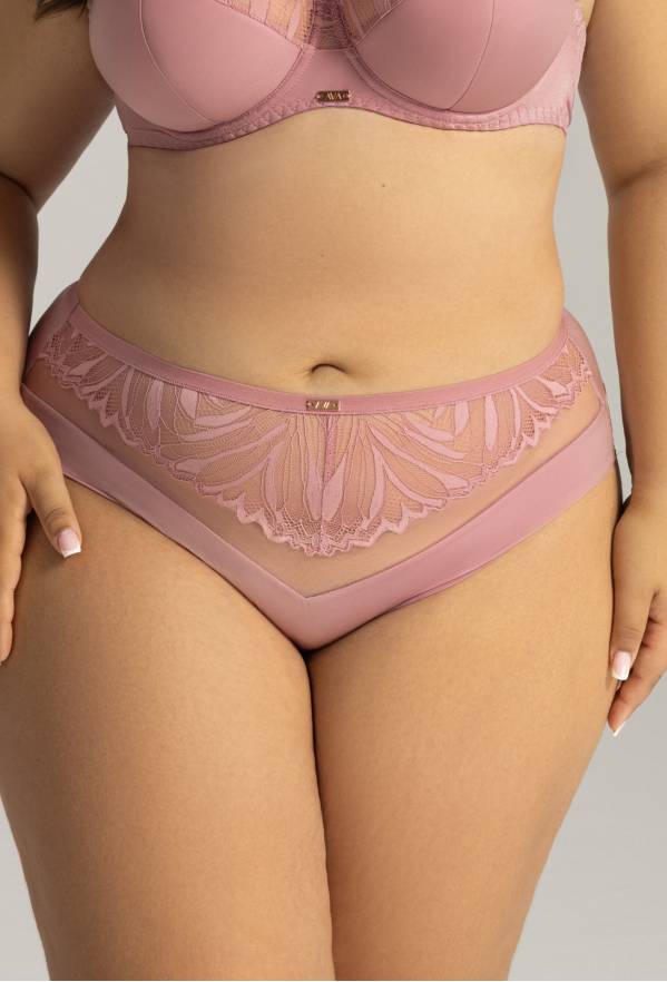 Yasemin-Slip – Spitze und Komfort in der Farbe Peony – AV 2105 PINK PEONY