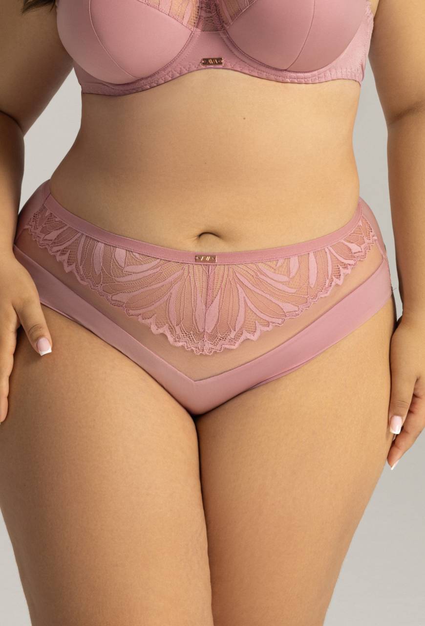 Yasemin-Slip – Spitze und Komfort in der Farbe Peony – AV 2105 PINK PEONY