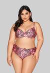 Bade-BH mit Tierprint – SK 216 FULL CUP PINK