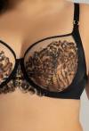 AV 2144 Soft Classy Black Bra