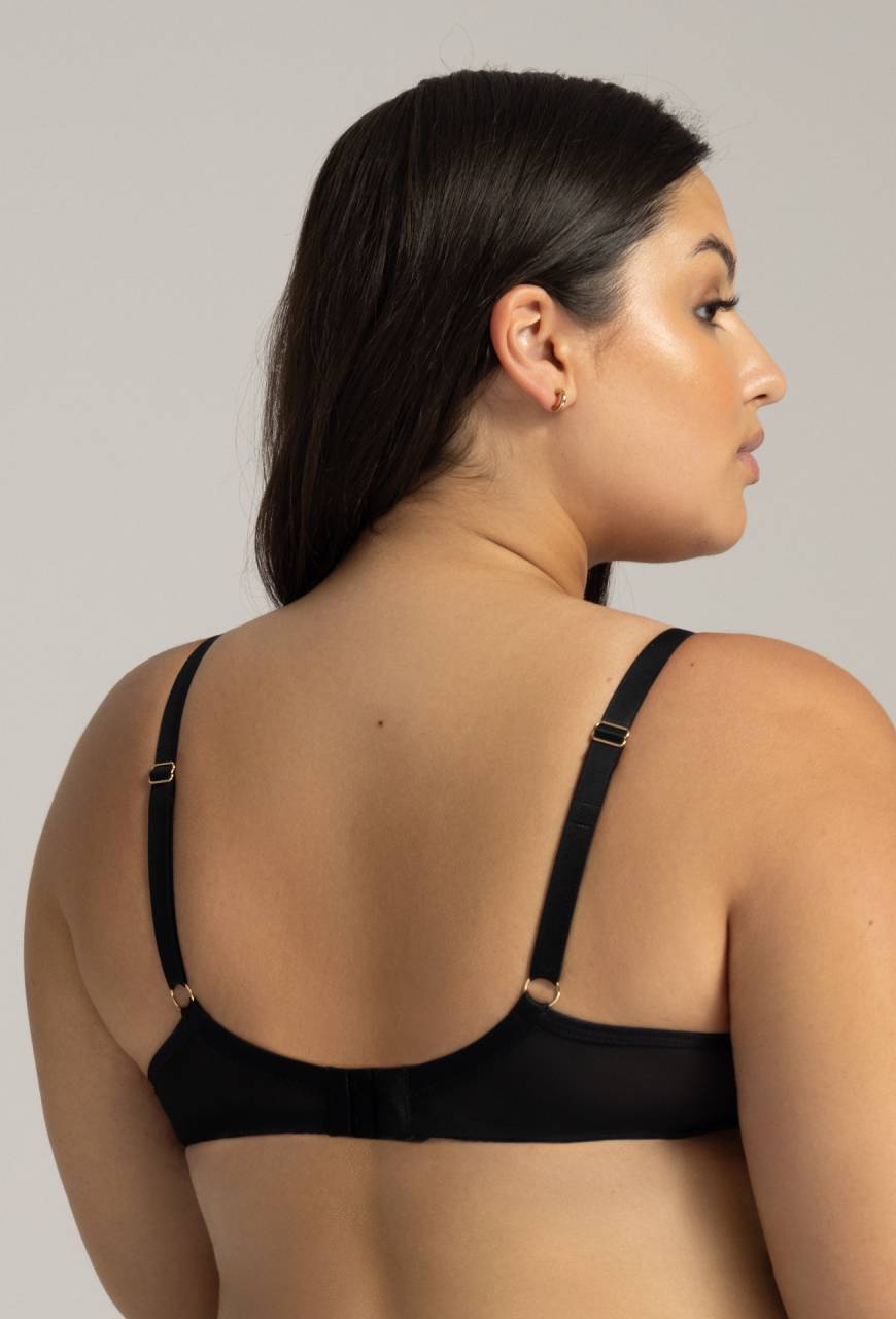 AV 2144 Soft Classy Black Bra