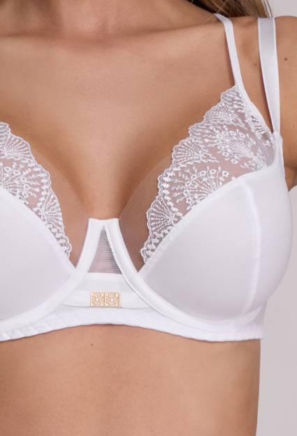 AV 2199 Soft White Bra