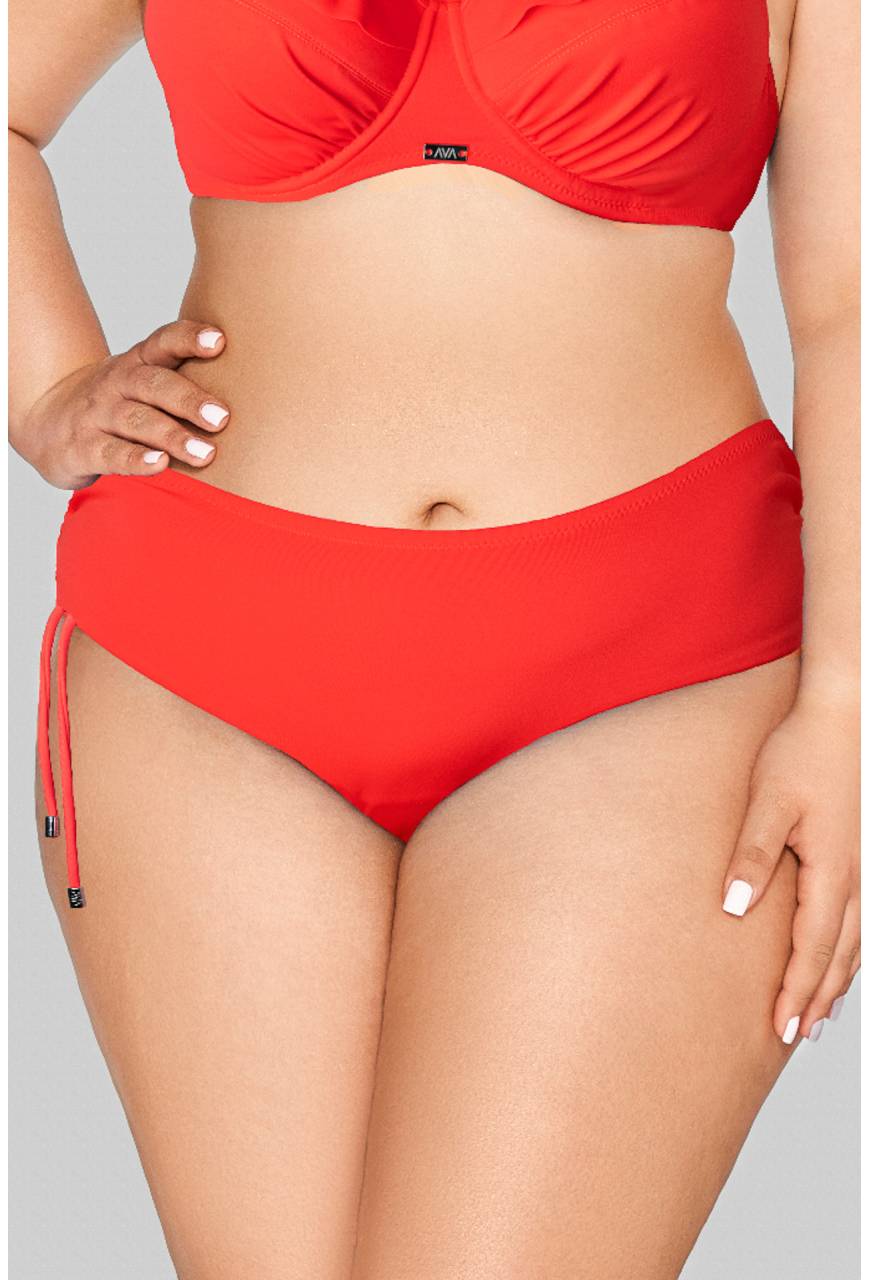 Figi kąpielowe z troczkami - SF 13/2 VIVID ORANGE