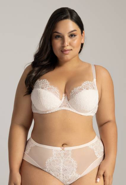 BH AVA Semi Soft Marshmallow – halbversteift, mit Spitze AV 2147