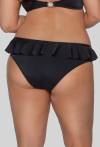 Bikini SK 213 BLACK – mit Rüschen, sinnlich und feminin