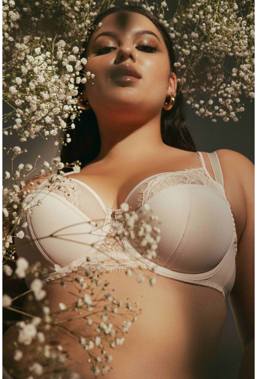 Biustonosz Semi Soft AV 2163 Powdery pudrowa bielizna na wiosnę i lato