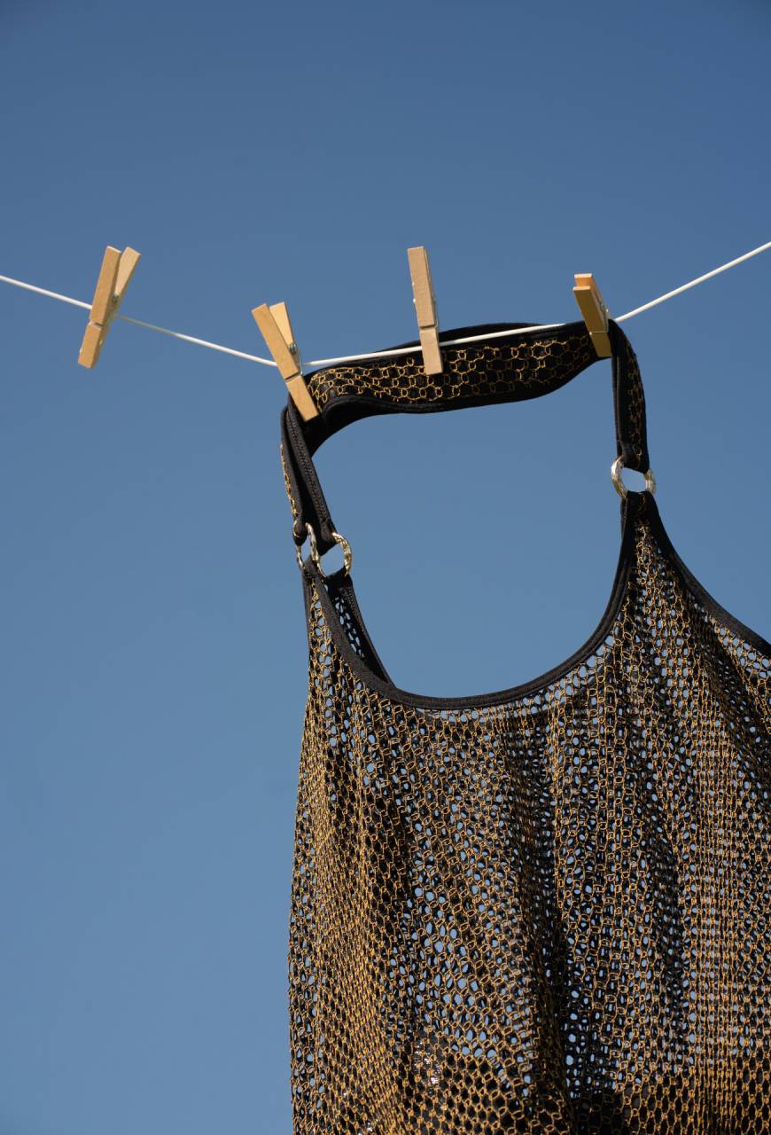 Netz-Tragetasche 55×30 cm – leicht und geräumig, ideal für den Einkauf oder den Strand