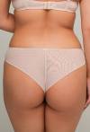 Brazilské kalhotky AV 2202/B Beige – smyslný a pohodlný střih