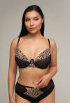 AV 2208 Push Up Black Bra