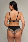 Push-up-BH Black Panther | AV 2208 – Leopardenmuster und Schwarz