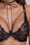 AV 2176 Push Up Bra Black