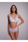 AV 2200 White Soft – Spitzen-BH mit transparenten Cups