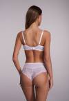 AV 2200/B White – Spitzenunterwäsche mit hoher Taille