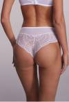AV 2200/B White – Spitzenunterwäsche mit hoher Taille