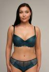 Biustonosz AV 2201 Push-Up zielony – elegancja i seksapil