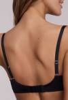 BH AV 2154 Semi Soft Black – schwarze Spitze und silberner Glanz