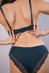 AV 2004 Push-up-BH – grün mit Spitze – elegant und sinnlich