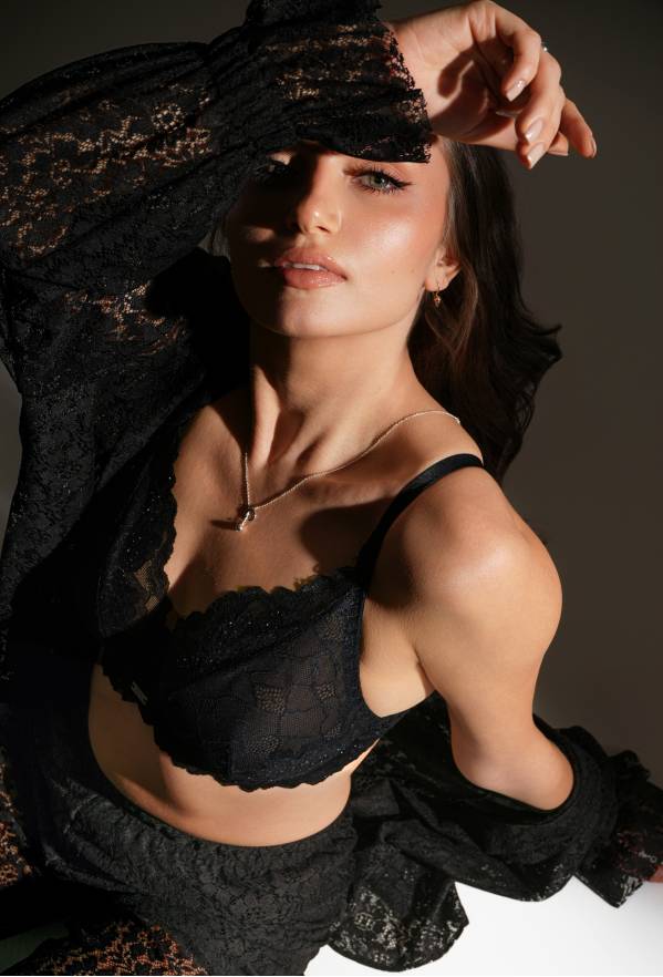 Spitzen-Set 002 Black