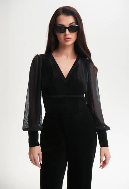 Velour body 026 Black